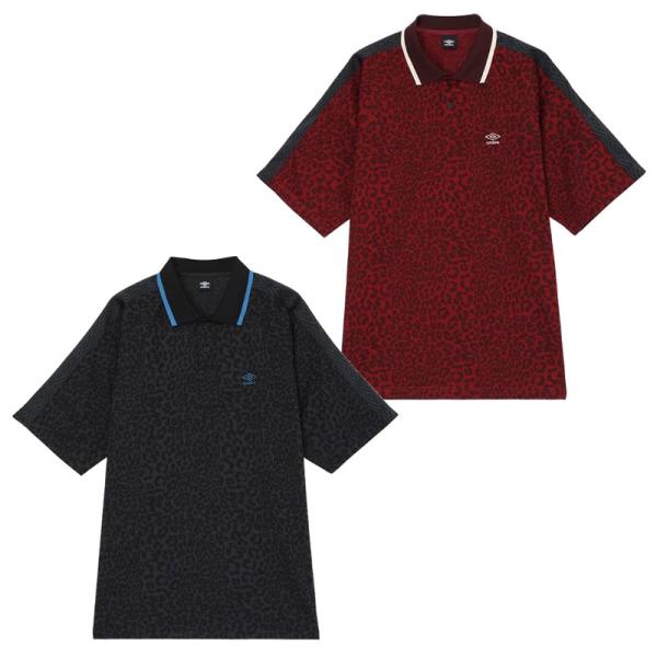 アンブロ AWAY DAYS ジャガード 半袖 シャツ サッカー フットサル ウェア UF6FHT54M
