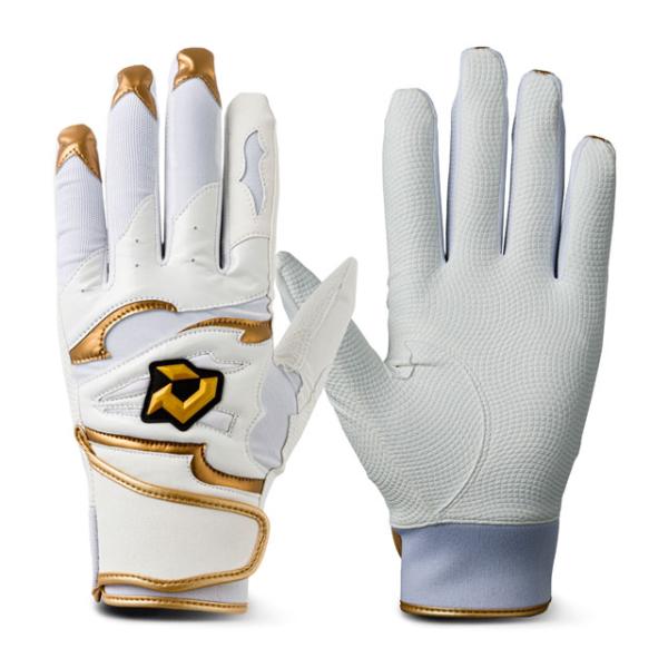 カラー：ネイビー/レッド素材：合成皮革、ポリエステル特徴：デザイン性、グリップ力、フィット感を追求したハイパフォーマンスモデル。■グリップ力の秘密【パワーネット生地採用】グリップ時に重要な役割を果たす小指と薬指のみにキックバックの強い生地(...