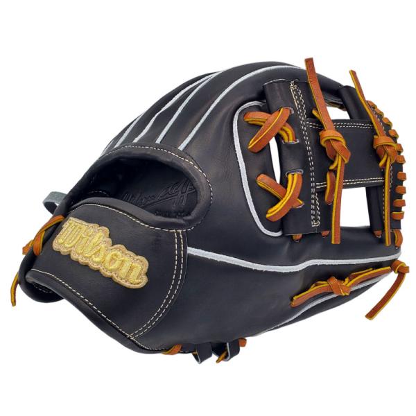 Wilson 硬式グローブ レッド　限定ラベル 楽天市場】野球 【刺繍サービス 硬式グローブ 内野手用】 ウィルソン