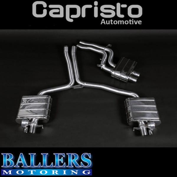 アウディ RS5 B8 8.5 カプリスト バルブシステムエキゾースト マフラー AUDI capristo 02AU00503001