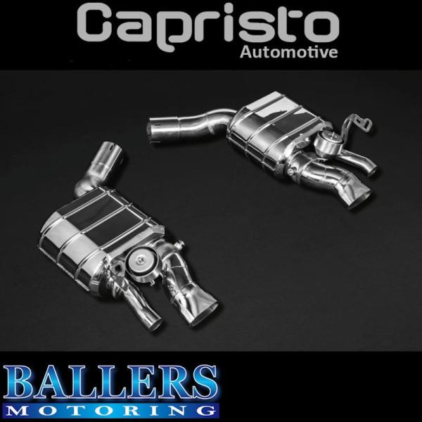 ベントレー コンチネンタルGT 2018年〜 カプリスト バルブシステムエキゾースト 純正テール仕様 CES-3付 CONTINENTAL GT caprist