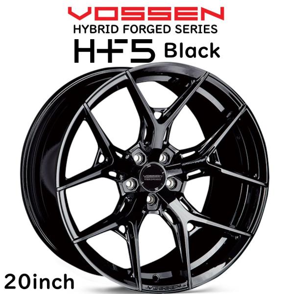 VOSSEN HF5 20インチ ホイール BMW G30 5シリーズ 20inch 9.0J 10.5J 1台分 ブラック マットガンメタル フローフォーミン
