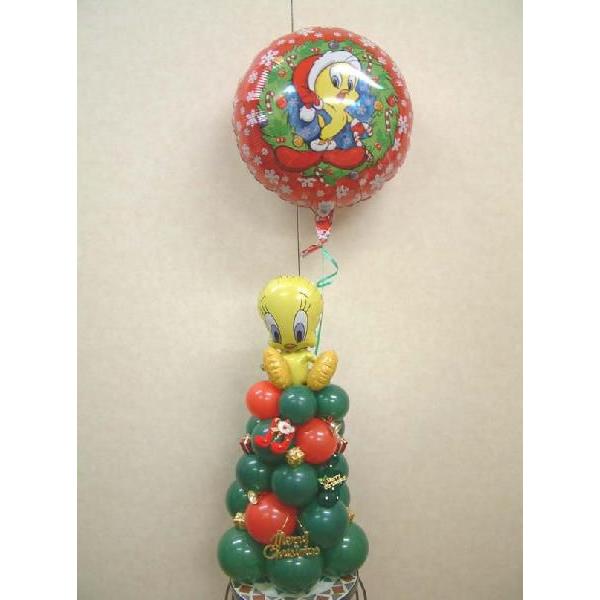 クリスマスバルーン バルーンギフト バルーン電報 クリスマスプレゼント クリスマスツリー キャラクターバルーン トゥイーティのミニツリー Buyee Buyee 日本の通販商品 オークションの代理入札 代理購入