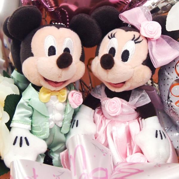 最適な材料 ミッキー ミニーのウエディングベル バルーンアレンジ ディズニー 結婚祝い ウエディングドール バルーン 結婚 お祝い プレゼント バルーン電報 Balloon Aynaelda Com