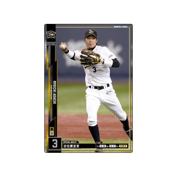 オーナーズリーグ15 黒カード 安達了一 オリックス・バファローズ