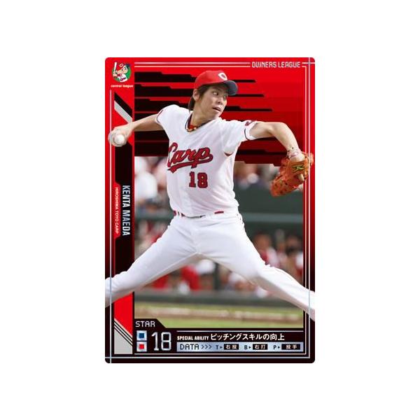 プロ野球オーナーズリーグ前田健太 オーナーズリーグ08 スター ST前田健太 広島カープ : すじいち堂