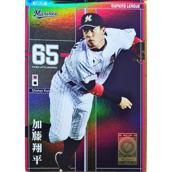 オーナーズリーグ OLP27 リアル カードダス限定 グレート GR加藤翔平