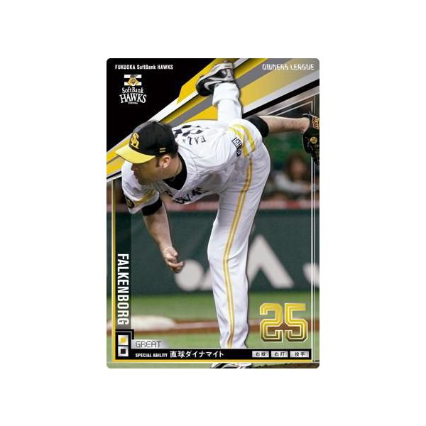 オーナーズリーグ15 グレート GRファルケンボーグ 福岡ソフトバンク