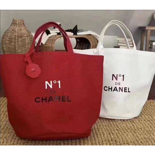 【ノベルティ】 シャネル CHANEL NO.1 香水販促 トートバッグ 海外正規品