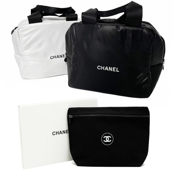 CHANEL 【ノベルティ】 シャネル 大きめ ポーチ クラッチバッグ CHANEL 【ノベルティ】 シャネル 大きめ ポーチ クラッチバッグ