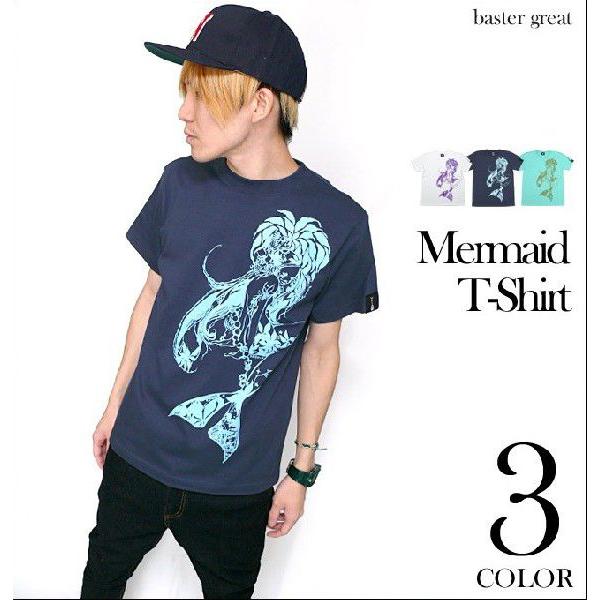 マーメイド Mermaid Tシャツ G 人魚姫 イラスト プリント おしゃれ かわいい 半袖 大きいサイズ 春 夏 Buyee 日本代购平台 产品购物网站大全 Buyee一站式代购 Bot Online