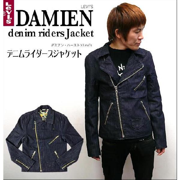 DAMIEN denim riders jacket デニムライダースジャケット DAMIEN denim riders jacket デニムライダースジャケット