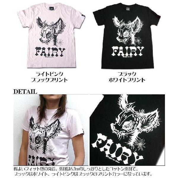 Fairy Tシャツ G 半袖 バンビ パンクロックtシャツ バンドtシャツ