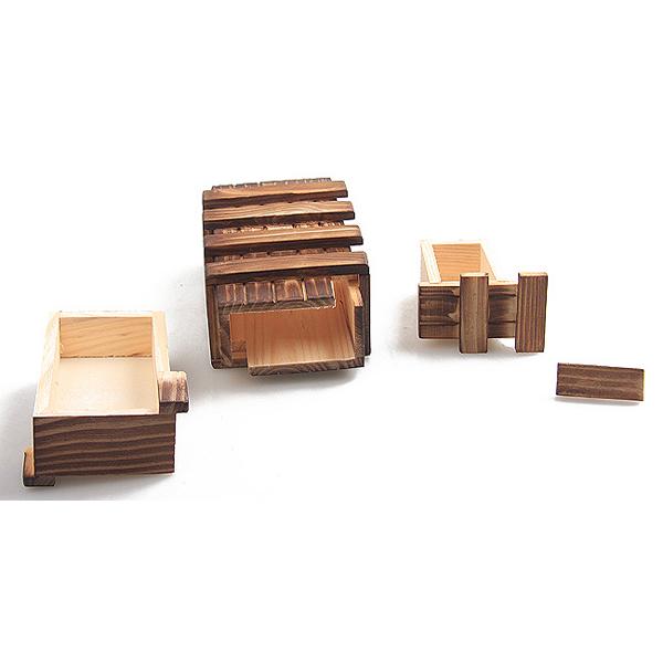 木製のパズルボックス 秘密の引き出し 小型 パズル お金 現金 ジュエリー セキュリティボックス へそくり入れ ジュエリー収納 ケース カモフラージュ B バンブーグッズジャパン 通販 Yahoo ショッピング