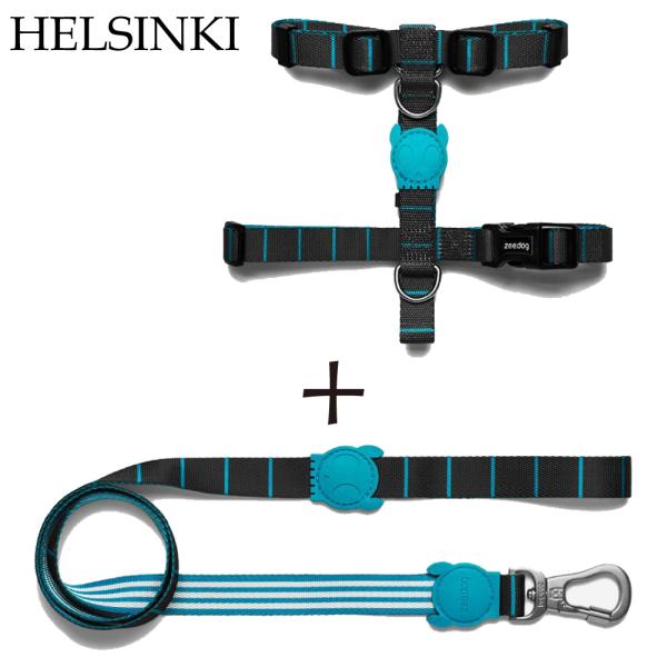 zee.dog 　リード　2本セット zee.dog】 H HARNESS LEASH SET [S] Hハーネス リード セット 3
