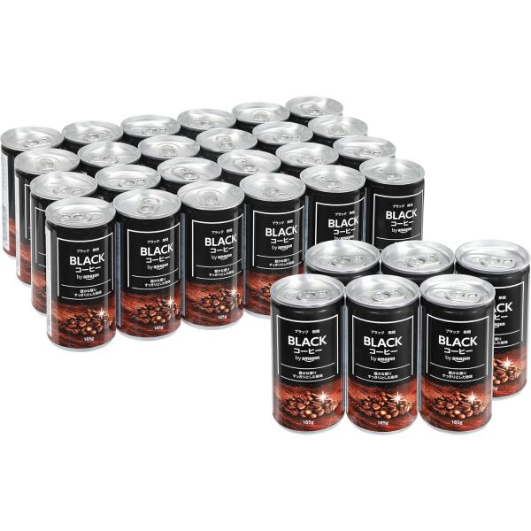 他サイト： by Amazon ブラック コーヒー 無糖 185g×30本の商品画像