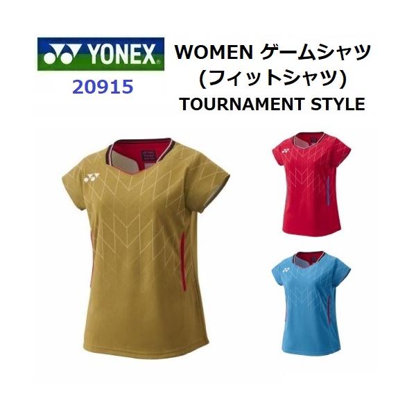 YONEX（ヨネックス） 返品不可 (20915) WOMEN ゲームシャツ 半袖 (M