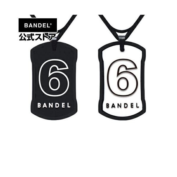 バンデル BANDEL ネックレス ナンバー6 ブラック×ホワイト Number