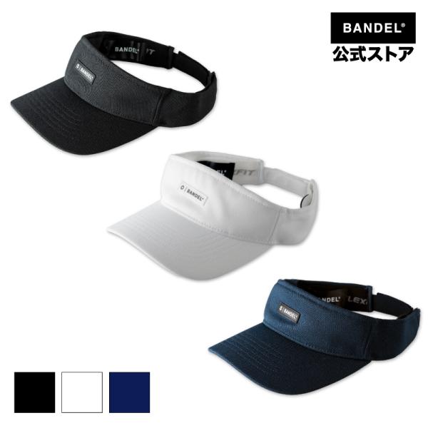 サンバイザー メンズ レディース バンデル BANDEL ゴルフ bg-47slvs BANDEL（バンデル） BG-47SLVS SILICONE LOGO VISOR サンバイザー