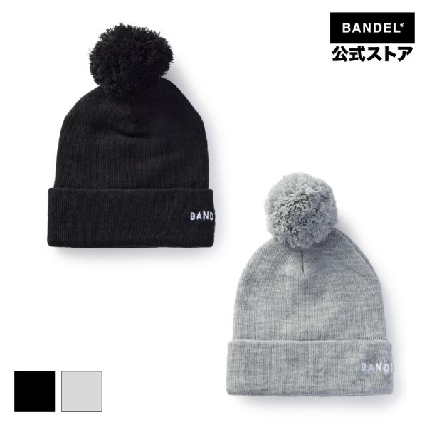 バンデル ロゴ刺繍 ボンボンニット SIDE LOGO BONBON KNIT  メンズ帽子 レディース帽子 ファッション スポーツ