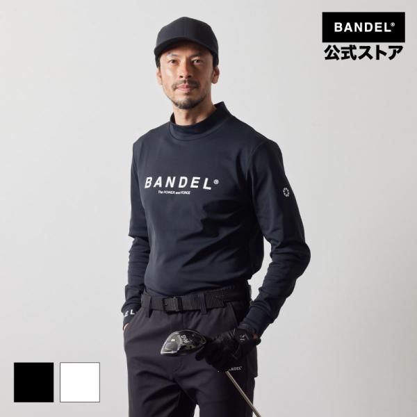 BANDEL（バンデル） BASIC LOGO L/S MOCK NECK SHIRTS モックネック