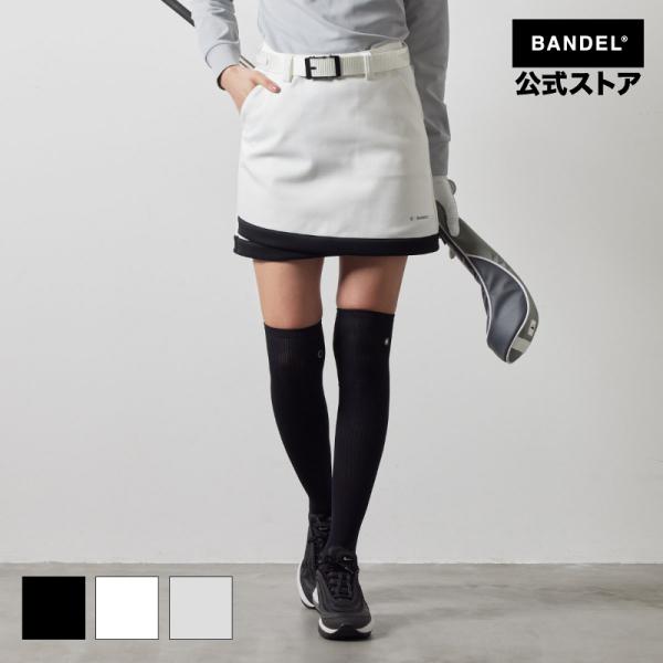 BANDEL（バンデル） PIPING HEM SKIRT スカート ゴルフ レディース