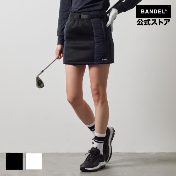 ◆新品現品限り◆バンデルゴルフスカート BANDEL（バンデル） WOMENS SIDE PUFFER SKIRT スカート ゴルフ