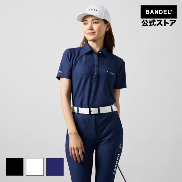 バンデル WOMENS DRYWAFFLE S/S POLO SHIRTS ポロシャツ ゴルフ シャツ レディース  女性 ゴルフウェア BANDEL 25SS