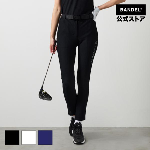 バンデル WOMENS DRYWAFFLE STRECH TAPERED PANTS ロングパンツ ゴルフ レディース  女性 ゴルフウェア BANDEL 25SS