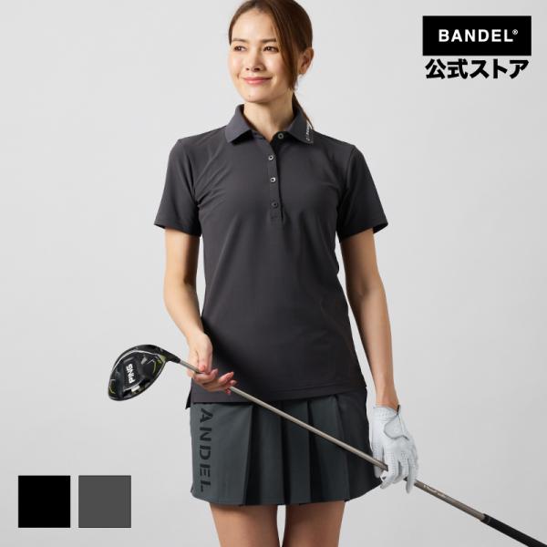 BANDEL（バンデル） WOMENS SWITCH LOGO S/S POLO SHIRTS ポロシャツ