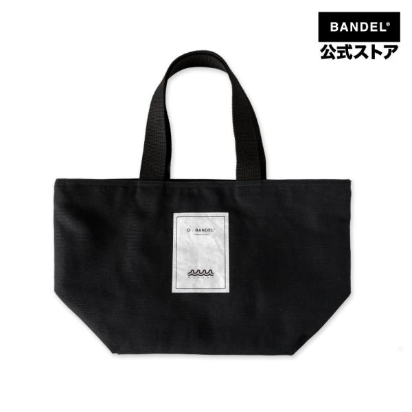 BANDEL×mutaシリコンロゴキャンパストート BANDEL トートバッグ メンズ レディース ゴルフ カジュアル キャンバストート 大容量 軽量 スポーツ 普段使い