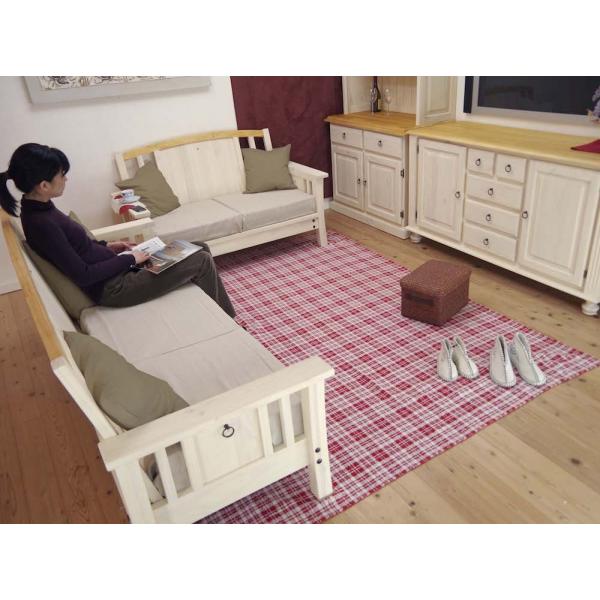 フレンチカントリー パイン3人掛けソファ 座り心地の良い3pソファ 幅0ｃｍ 2m フレンチカントリー家具 長椅子 Buyee 日本代购平台 产品购物网站大全 Buyee一站式代购 Bot Online