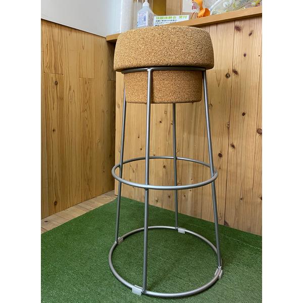 展示品 1脚限定 コルク座面 カウンタースツール Bouchon-SGA76