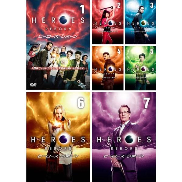 HEROES REBORN ヒーローズ リボーン 全7枚 第1話〜第13話 最終 レンタル落ち 全巻セット 中古 DVD 海外ドラマ
