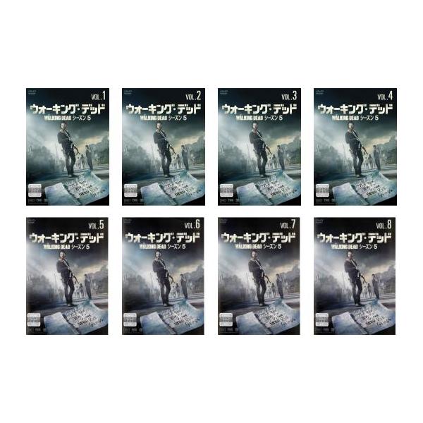 ウォーキング・デッド シーズン5 全8枚 第1話〜第16話 最終 レンタル落ち 全巻セット 中古 DVD ホラー