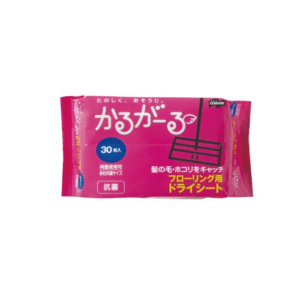 フローリングドライシート かるがーる 30P MO649-025X-MB 30枚入 山崎産業
