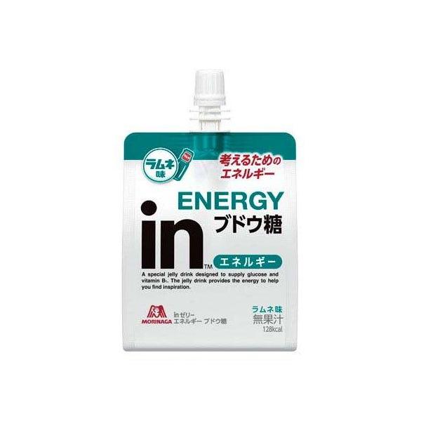 他サイト： 森永製菓inゼリー エネルギーブドウ糖 180g×6個入( ゼリー飲料 体調管理 受験 ラムネ味 ) 4902888730344/ 1500の商品画像
