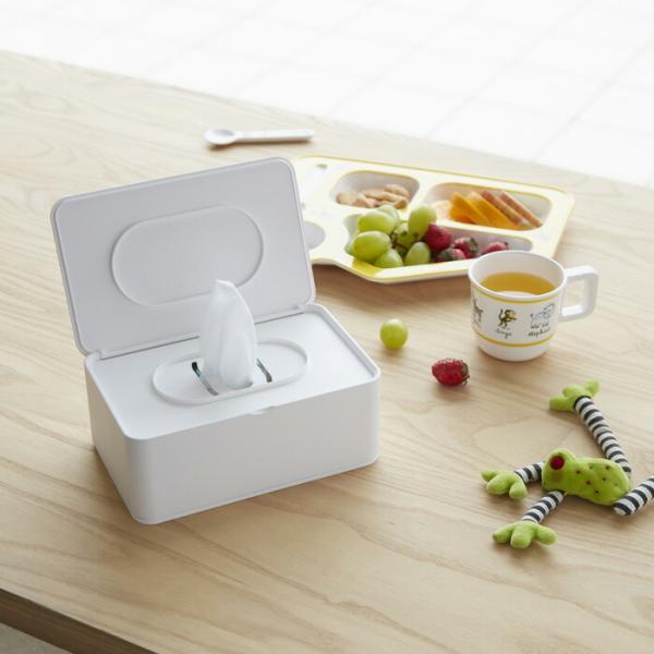 おしり拭きケース スマート 山崎実業 おしゃれ シンプル 高見え 便利 トイレタリー サニタリー パウダー デスク ウェット 硬め 生活感を排除