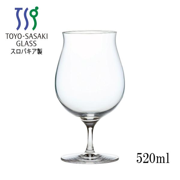 ビヤーグラス 520ml 東洋佐々木ガラス クリスタルステムコレクション スロバキア製