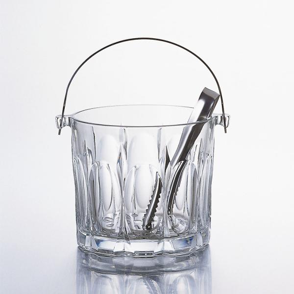 生産国：日本サイズ：口径144mm 高さ132mm 最大幅174mm　容量1390cc材質：ソーダガラス吊り手・トング・水切り：ステンレス
