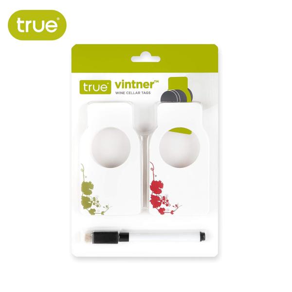 ワインの名前やヴィンテージ等をメモしてご利用ください。ボトルネックに掛けてボトルの判別に。赤・白各25枚入り【商品仕様】台紙サイズ：幅50×高さ92mm材質：紙パッケージサイズ：幅124×高さ180×厚み約14mmブリスターパック黒いタグペ...