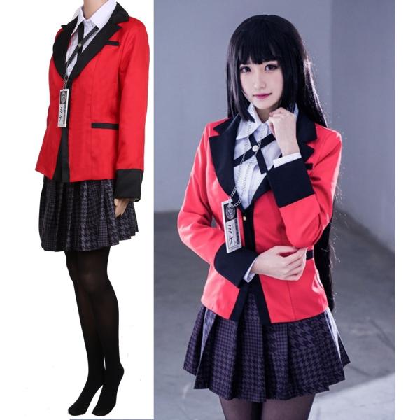 賭ケグルイ かけぐるい 蛇喰夢子 じゃばみゆめこ 風 コスプレ 衣装 コスチューム イベント パーティー 変装 6点セット Clothes3 Barapyca 通販 Yahoo ショッピング