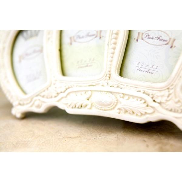 写真立て フォトフレーム ロイヤルサロン 4ウィンドウ 4窓 アンティーク調 高級感 プレゼント お祝い ギフト 王冠 クラウン Buyee 日本代购平台 产品购物网站大全 Buyee一站式代购 Bot Online