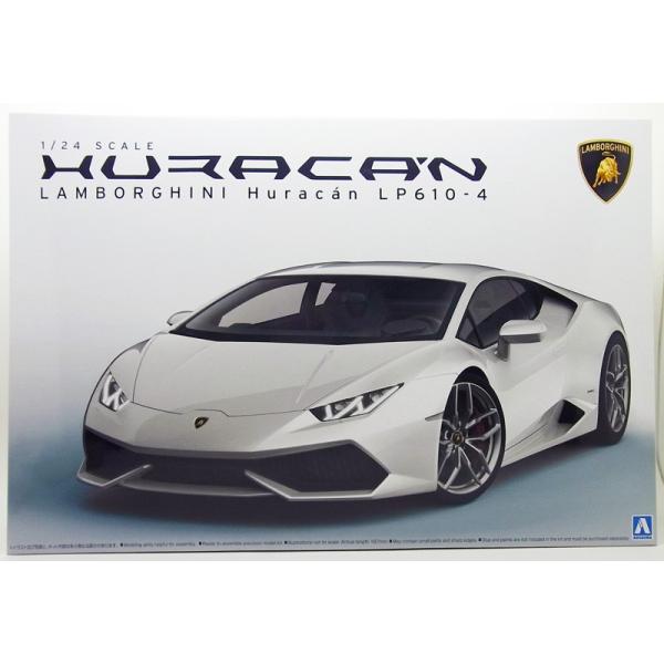 アオシマプラモデル1/24 ランボルギーニウラカン　完成品 青島文化教材社 アオシマ 1/24 リバティーウォーク No.16 LBワークス