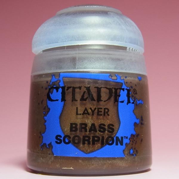 �V�^�f�� ���C���[ �u���X�E�X�R�[�s�I�� CITADEL 22-65 LAYER BRASS SCORPION