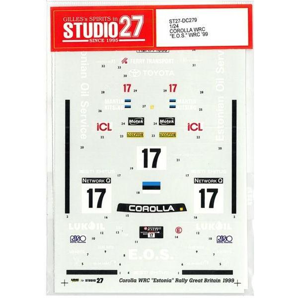 1/24 TOYOTA COROLLA "EOS" WRC '99