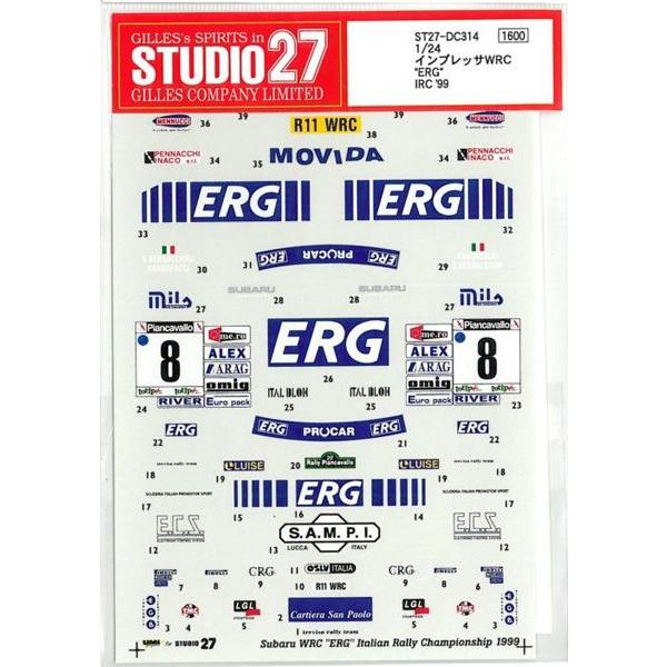 1/24@SUBARU@IMPREZA@ WRC "ERG" IRC '99