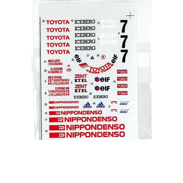 DC-405 1/24 TOYOTA TS010 SWC/JSPCデカール