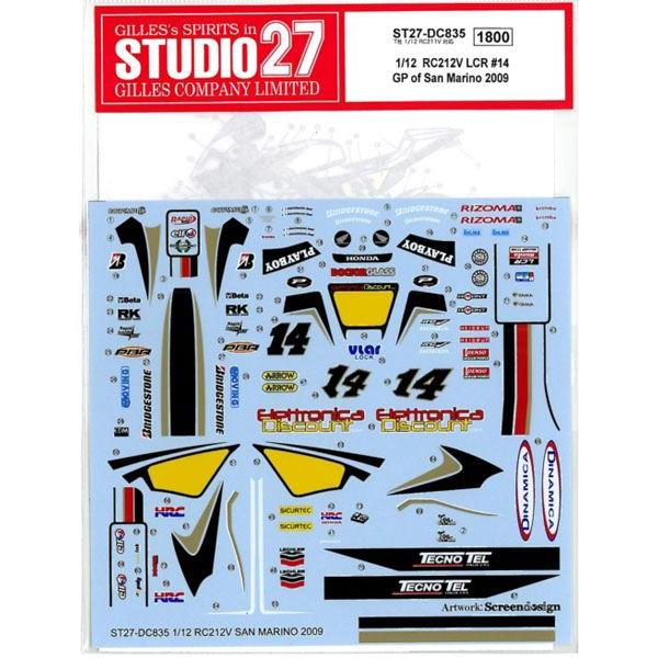 RC212V LCR #14 GP of San Marino 2009  TЁ@1/12@RC211VΉ