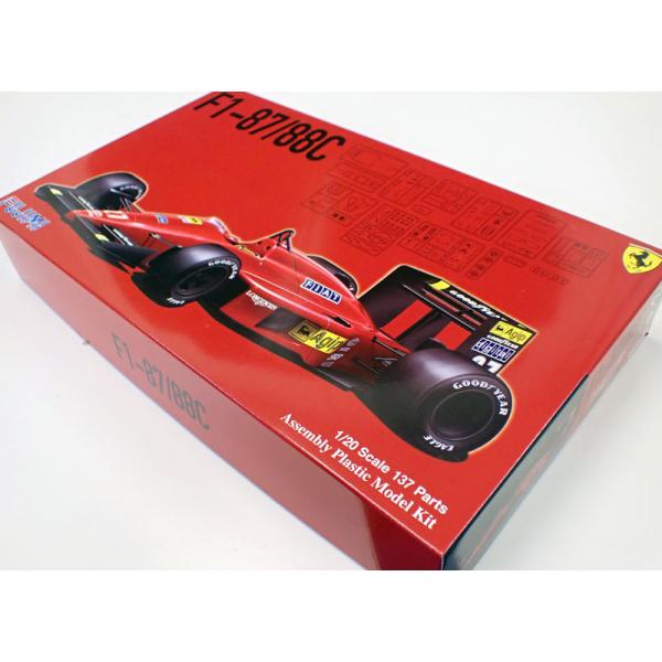 フジミ模型 1/20 フェラーリ F1-87/88C フジミ GP-06 : 車模型